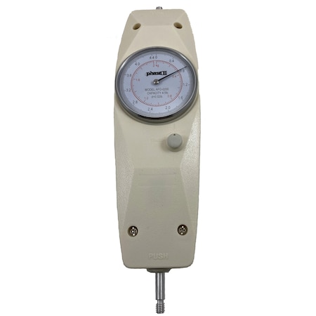Phase Ii Force Gauge, Analog, with Direct LB/KG Scale Readout, 110lb/49.8kg AFG-0600